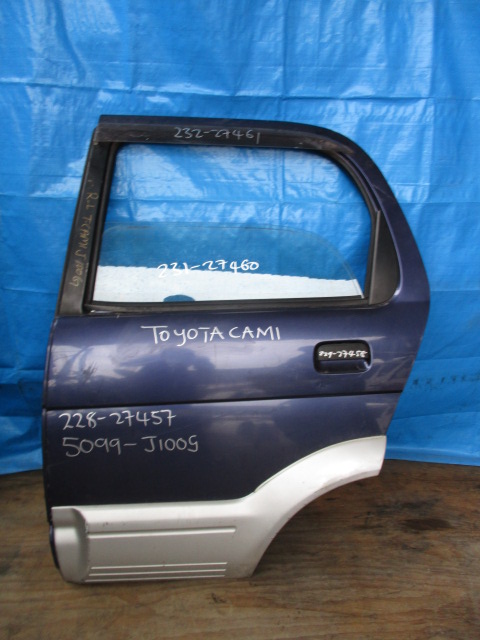 Used Toyota Cami WINDOWS GLASS REAR LEFT